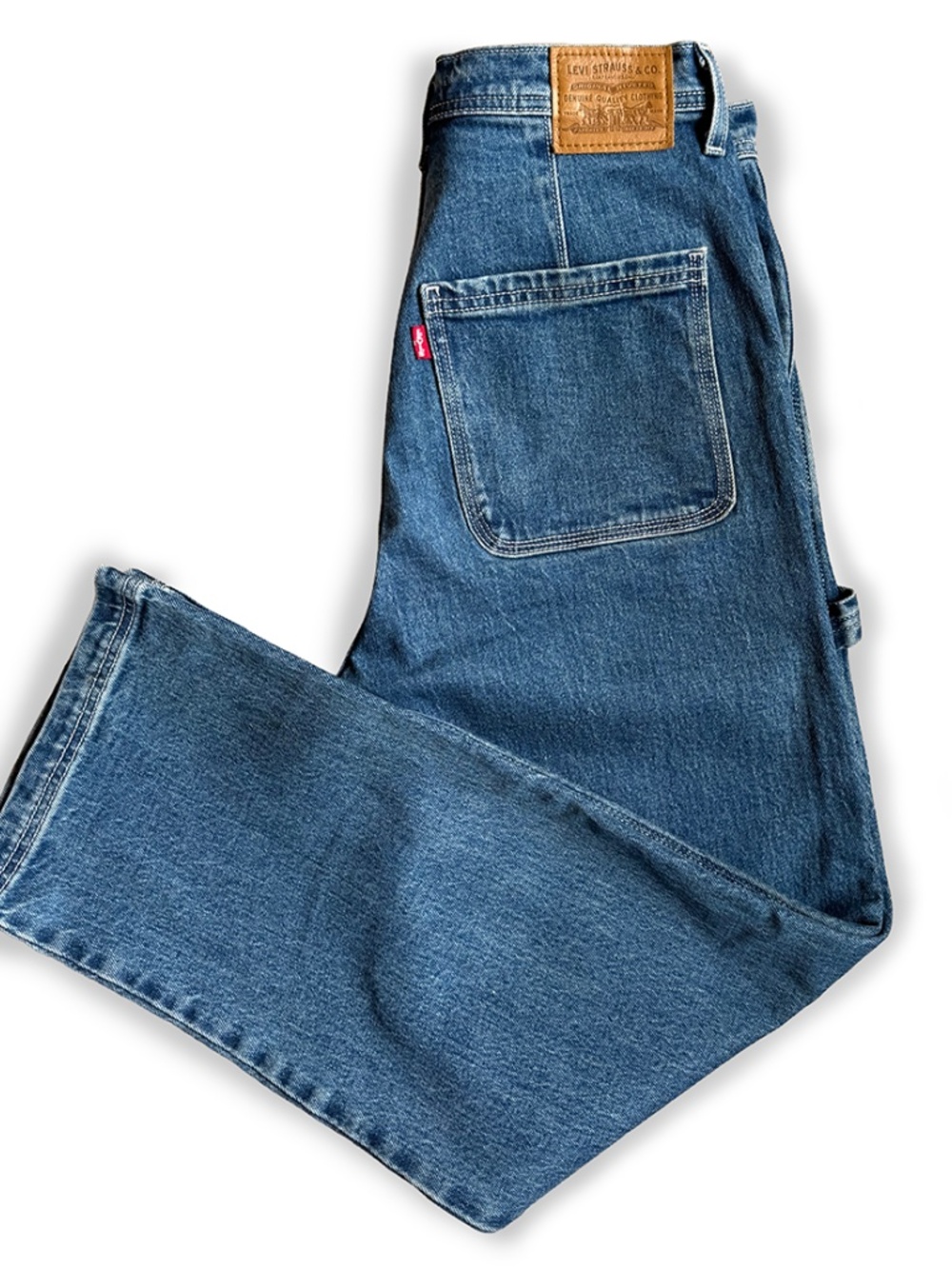 Levi's Ribcage Straight Utility Premium Big E Jeans Women's 30